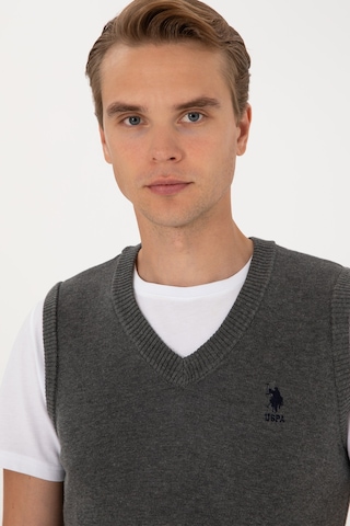 U.s. Polo Assn. Erkek Antrasit Melanj Süveter 50316843-vr081 Antrasıt Melanj
