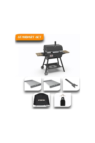 Ateşten Midi Barbekü Mangal Standart Set
