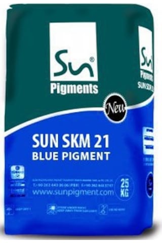 Demir Oksit Sun Skm 21 Mavi (25 Kg Paket)
