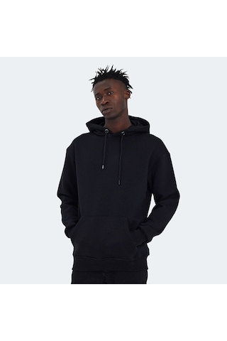 The Crow NEVER Erkek Siyah Sweatshirt