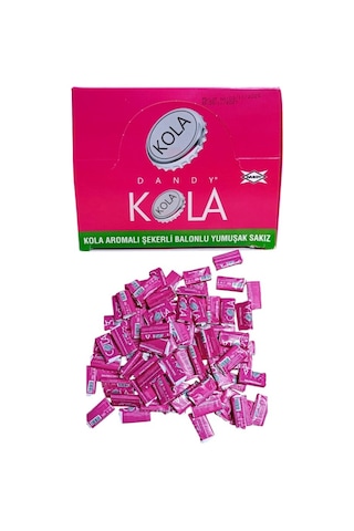 Nostaljik Dandy Kola Sakız 1 Paket 100 Adet