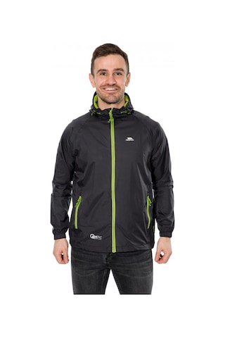 Trespass Trespass Qikpac Jacket - Unisex Packaway Unisex Siyah Yağmurluk Blk Siyah