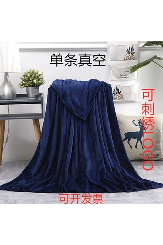 Jeehugo Ev Kullanıma Ideal Yumuşak Koral Yün Battaniye - Pijama, Yoga Ve Dinlenme İçin - Bej Renk - 100x140cm 320gr Diğer