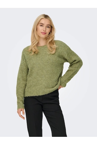 Only Onlcille Kadın Kazak 15350786 Yeşil