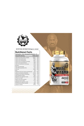 Dexter Jackson Multivitamin 100 Tablet