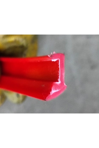 Contacall Cnc Tezgah Eksen Sıyırıcı Fitil Hareketli Eleman Fitili Kırmızı Renk 20 Metre Uzunluk Cnc-06