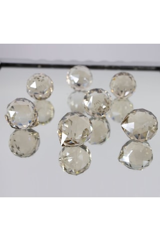 Top Taş 40 Mm ,Avize Taşı,Avize Camı Bal-Şampanya