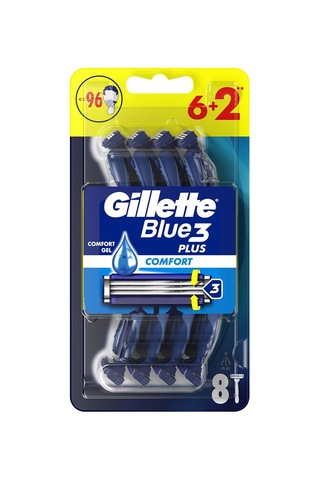 Blue3 Comfort Kullan At Erkek Tıraş Bıçağı 8 Adet 3lü Paket