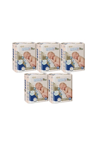 Pedo Plus Bebek Bezi Beden:1 2-5kg Yeni Doğan 200 Adet Jumbo Me 5'li