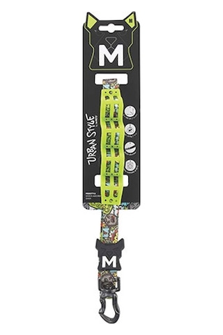 M-pets Urban Style Freestyle Köpekler İçin Şok Emici Gezdirme Kayışı Medium 2x120 Cm 244-58056.01 Çok Renkli