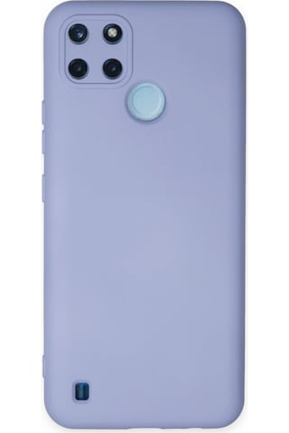 Nettech Realme C25y Uyumlu Lansman Seri Arka Koruma Kılıf - Lila Lila