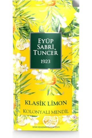 Eyüp Sabri Tuncer Klasik Limon Kolonyalı Mendil 150'li Eyüp Sabri Tuncer Klasik Limon Kolonyalı Mendil 150'li