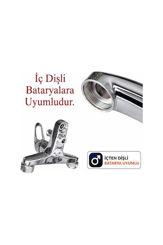 Pirinç Rekor Dış Dişli 1/2 İç Dişli Batarya Uyumlu Hortum Bağlantı Rekoru