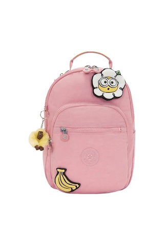 Kipling Seoul S Minions Small Sırt Çantası Pink Daisy Kı58531mı