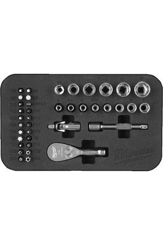 Milwaukee 1/4 Lokma Seti 39 Parça 4932492672