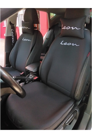 Seat Leon Nakışlı Ön Ikili Oto Koltuk Kılıfı (500450445)