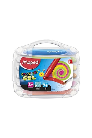 Maped Plastik Kutu Color Peps Jel Boya 6 Renk 836306