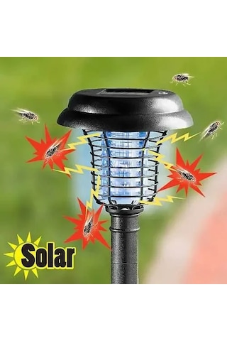 Güneş Sivrisinek Katili Lamba Ev Bahçe Su Geçirmez Sivrisinek