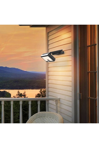 Braytron Solaris 10w Sensörlü Solar Led Duvar Apliği 3 Renk Seçenekli 10 W