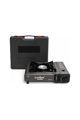 Tekli Çantalı Mini Portatif Ocak - Senbang - Gri Bdz-155-a Çok Renkli