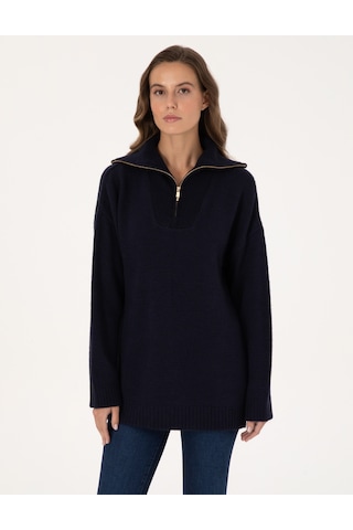 Pierre Cardin Kadın Lacivert Kazak /triko 50317121-vr033 Lacivert