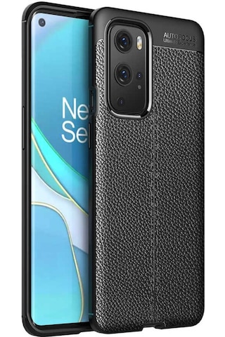 One Plus 9 Pro Kilif Deri Tarzi Niss Silikon Case 507477921