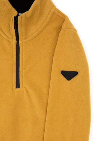 U.S. Polo Assn. Erkek Çocuk Hardal Fermuarlı Yaka Sweatshirt 50313841-VR151