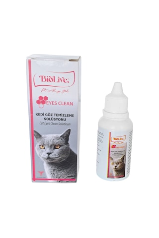 Biolive Eyes Clean Kedi Göz Temizleme Solisyonu 50ml