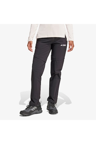 Adidas Terrex Multi Zip Off Kadın Siyah Yürüyüş Eşofman Altı Iz3322