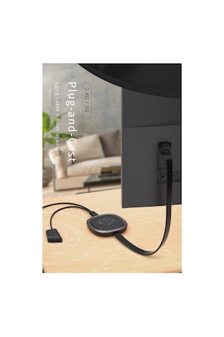 Lexroo G20 Kablosuz Ekran Yansıtma Cihazı Hdmı Dongle 5g Wi-fi Görüntü Alıcı