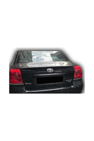 Toyota Avensis Uyumlu Yedek Parça Anatomik Spoiler Boyasız