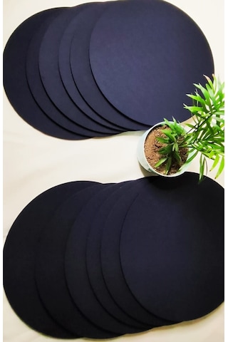 12 Adet Lacivert Renk Supla Takımı Lacivert