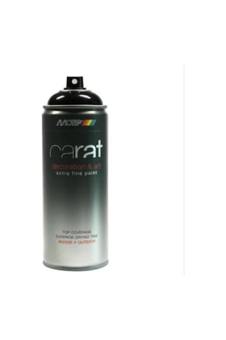 Motip Carat 9005 Mat Siyah Sprey Boya 400 ML
