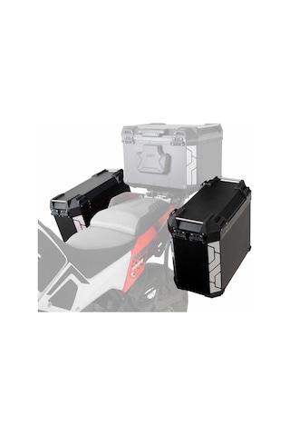 Gp Kompozit Alüminyum Yan Çanta Seti Siyah 40 Lt X 2