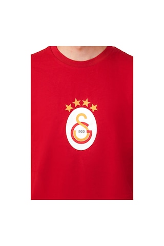 Gsstore Galatasaray 5 Yıldız Kırmızı T-shirt 5 Yıldız Ahşap Kutulu Kırmızı