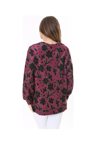 Kadın Büyük Beden Renkli Desenli Sweatshirt 65n37809-renkli Çok Renkli