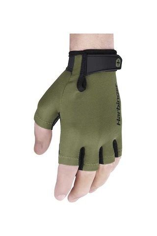 Harbinger Power 2.0 Unisex Yeşil Fitness Eldiveni Beyaz - Siyah