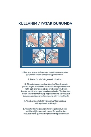 Medcare Yetişkin Hasta Bezi Medium Premium Seri Orta Boy 30 Adet M