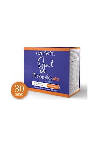 Özgönül Probiotics Plus & Zinc 30 Saşe
