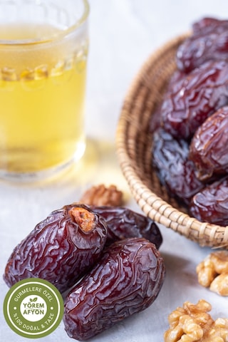 Yörem Afyon Duble Boy Yumuşak Yeni Mahsul Karbonhidrat Deposu Kudüs Hurması 80gr. 80 G