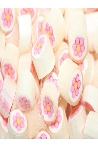 Pembe Çiçek Desenli Lolly Akide Şeker 1000 Gr.