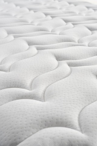 Junior Bedding 90x190 Tek Kişilik Yatak Ortopedik Yaylı Yatak Konforlu Ve Destekleyici Yatak Antasit - Beyaz