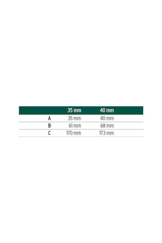 İto Ahşap-demir Kapı Kilitleri, 755/rk35 Silindirli, Barelli