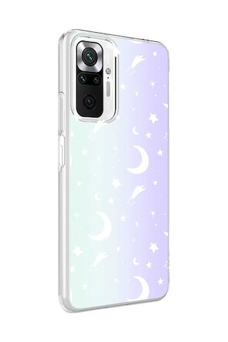 Zore Redmi Note 10 Pro Kılıf Msra M-blue Desenli Kapak - Cow No2 Cow No2