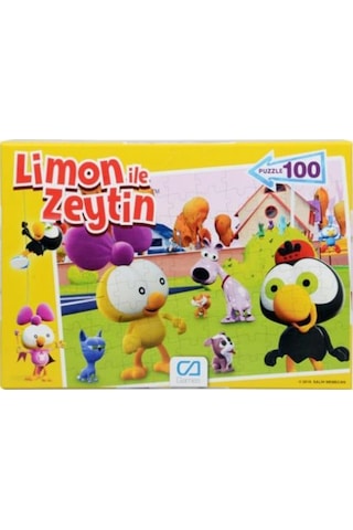 CA Games Li̇mon İle Zeyti̇n Puzzle 100Parça CA.5084