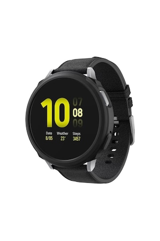 Spigen Galaxy Watch 5/4 44mm İle Uyumlu Kılıf Liquid Air Matte Black