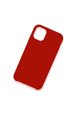 Gld-spt- Newface Apple Uyumlu iPhone 11 Pro Kılıf Lansman Legant Silikon - Kırmızı