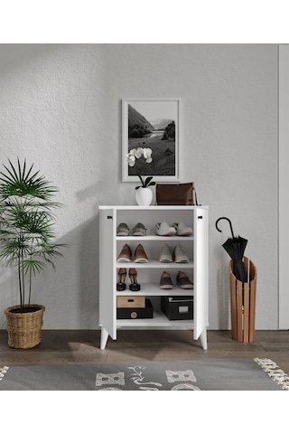 Ayakkabılık Mario Beyaz