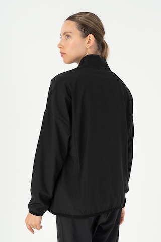 Maraton Comfort Kadın Dik Yaka Siyah- Tracktop Siyah-