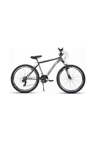 Sarissa Moon 26" Jant Mtb Ön Amortisörlü Shimano 21 Vites Wake Gidon V Fren Dağ Bisikleti Siyah Gri